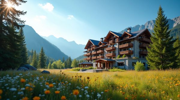 Hôtel luxe été Alpe d'Huez : vivez le haut de gamme alpin