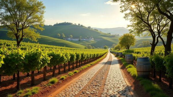 L'art de voyager le long de la route des grands crus en Bourgogne