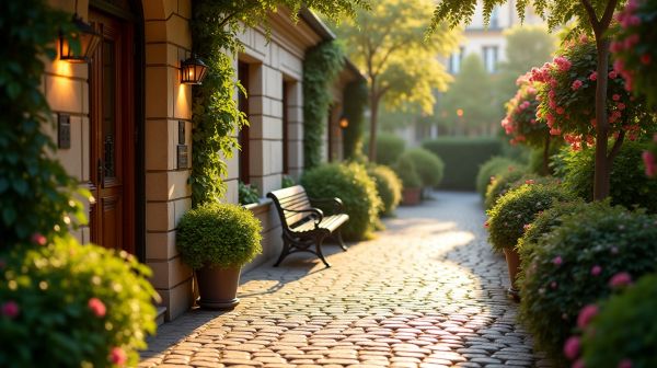 Séjourner dans un hôtel parisien calme avec jardin secret