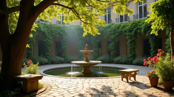 Séjourner dans un hôtel parisien calme avec jardin secret
