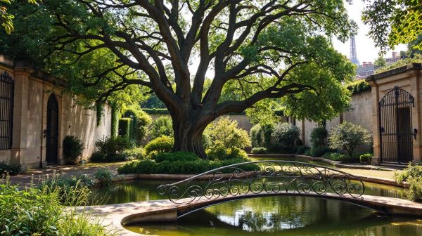 Top 5 hôtels parisiens avec jardin secret pour séjour paisible