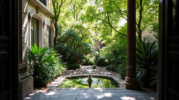 Top 5 hôtels parisiens avec jardin secret pour séjour paisible